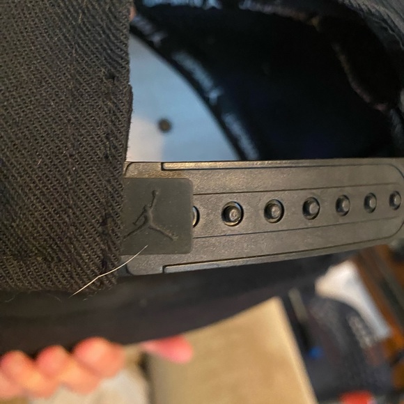 Jordan jumpman snapback hat elephant print bill and sticker New never worn - Picture 5 of 5